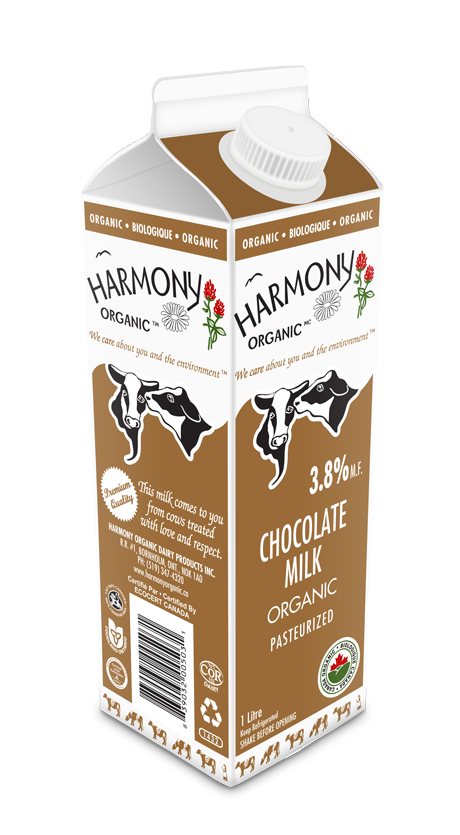 Organic Chocolate Milk One Litre Carton