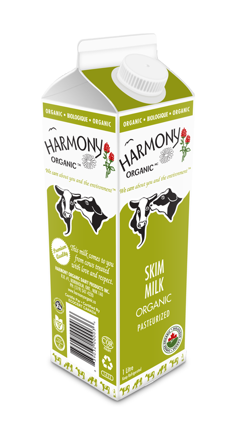 Organic Skim Milk One Litre Carton