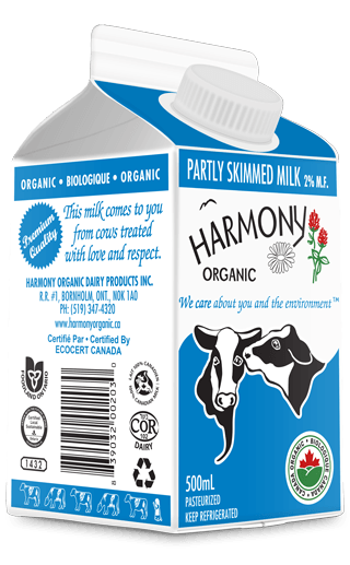 Organic 2% Milk 500ml Carton